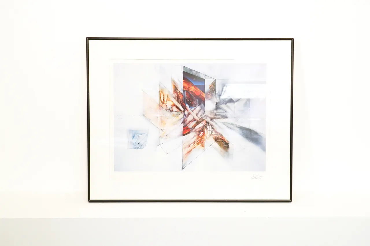 Gerahmter Kunstdruck von K.H. Keller – Titel unbekannt — Bild 1