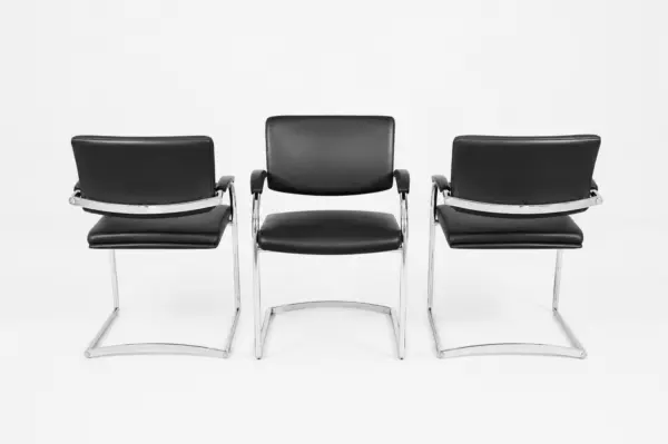 3er Set Interstuhl Freischwinger