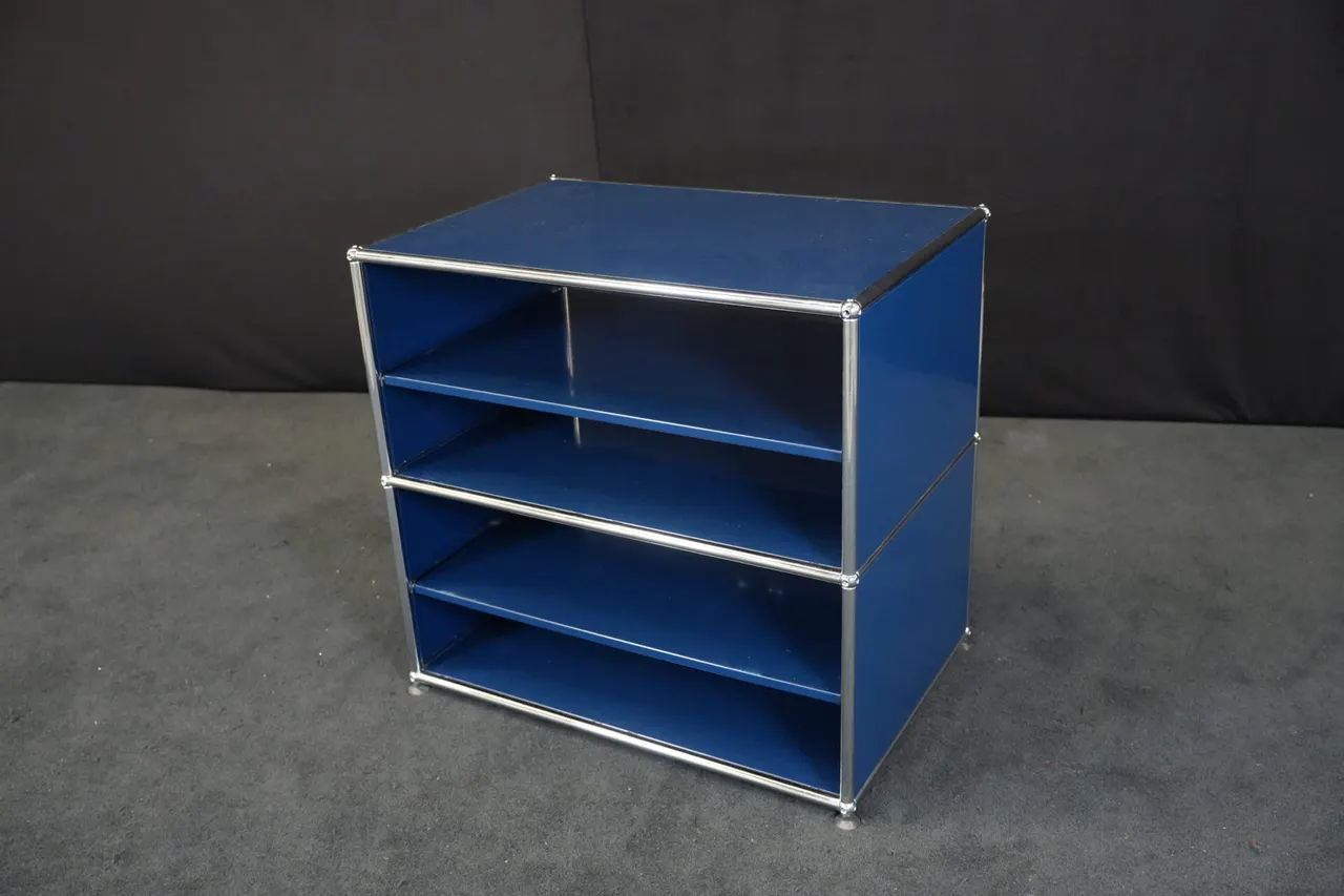 USM Haller Regal Stahlblau RAL 5011 — Bild 1