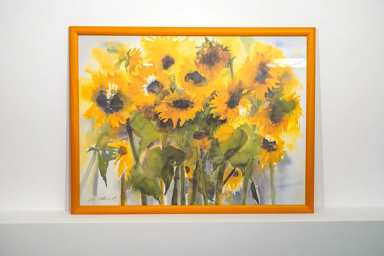 Christa Ohland – Sonnenblumenfeld — Bild 1