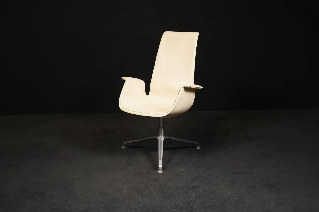 Walter Knoll Drehsessel ‚FK6725 Tulip‘ Leder — Bild 1