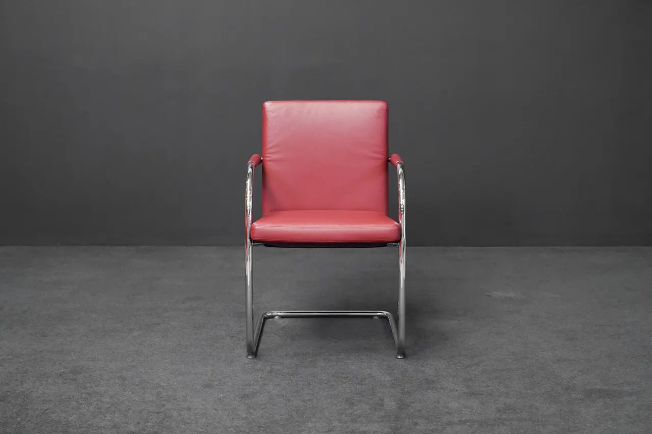 Vitra Visasoft Leder Rot — Bild 1
