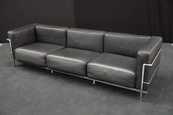 3-Sitzer Sofa / schwarz