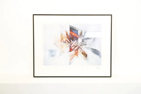 Gerahmter Kunstdruck von K.H. Keller – Titel unbekannt