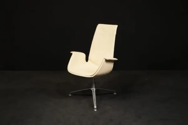 Walter Knoll Drehsessel ‚FK6725 Tulip‘ Leder