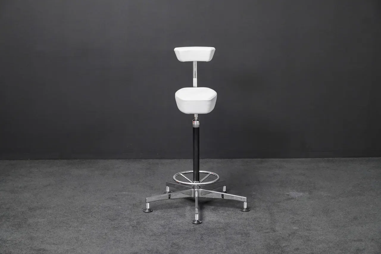 Vitra Nelson Perch Leder Weiß — Bild 1