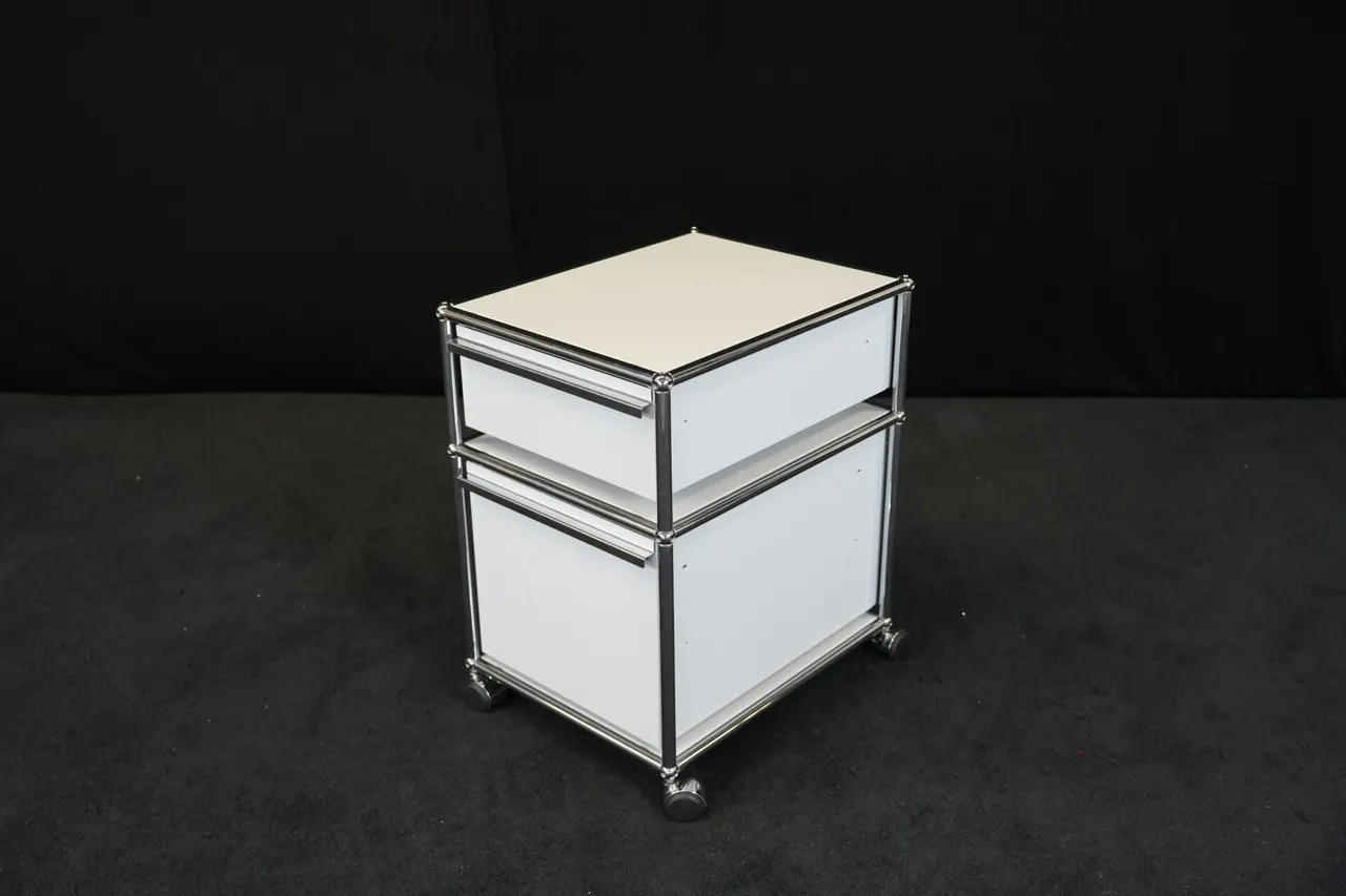 USM Haller Rollcontainer Lichtgrau RAL 7035 — Bild 1
