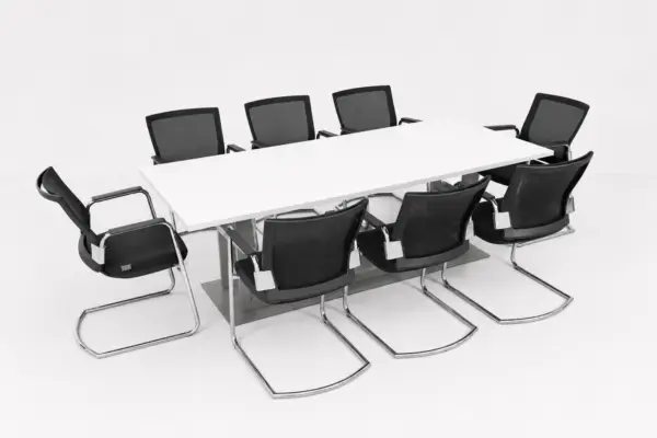 Maro Konferenztisch + 8x Schaffenburg Serie 105