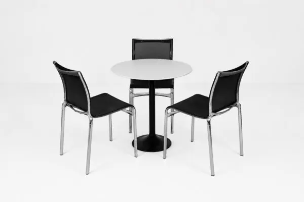 3x Teo Jakob Bigframe Chairs + 1x Teo Jakob Tisch