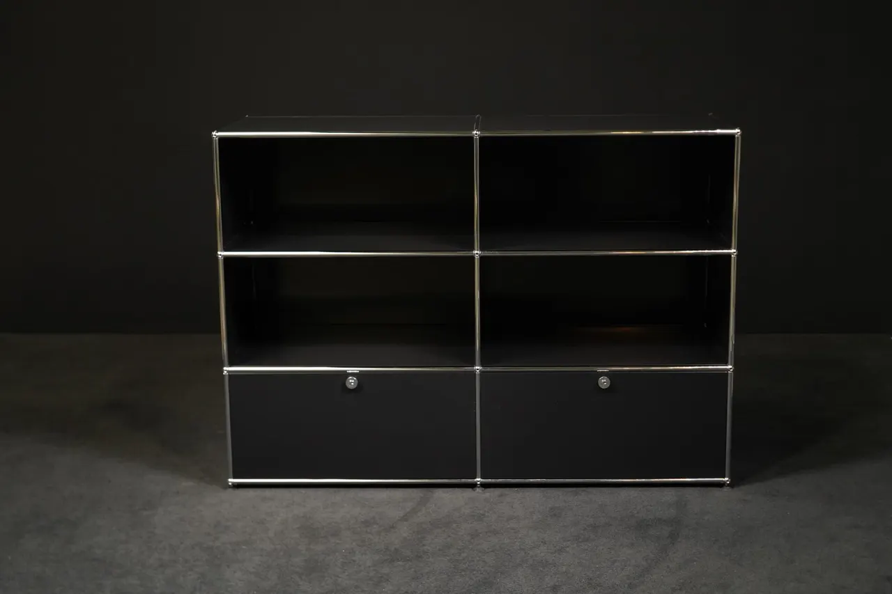 USM Haller | Highboard | Schwarz — Bild 1