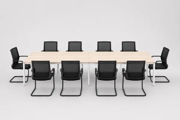 Höhenverstellbarer Konferenztisch (Ohne Stühle!)