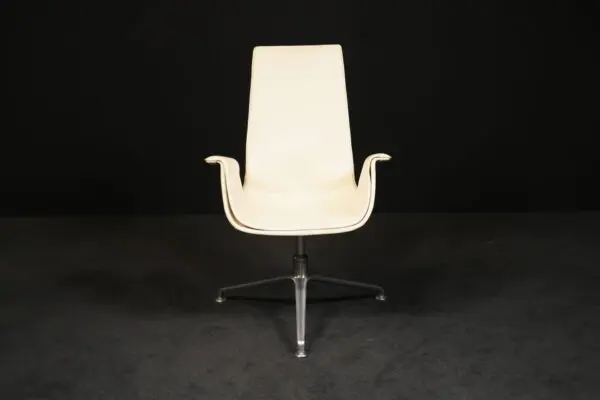 Walter Knoll Drehsessel ‚FK6725 Tulip‘ Leder