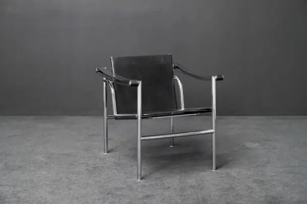 Cassina LC1 Leder Schwarz