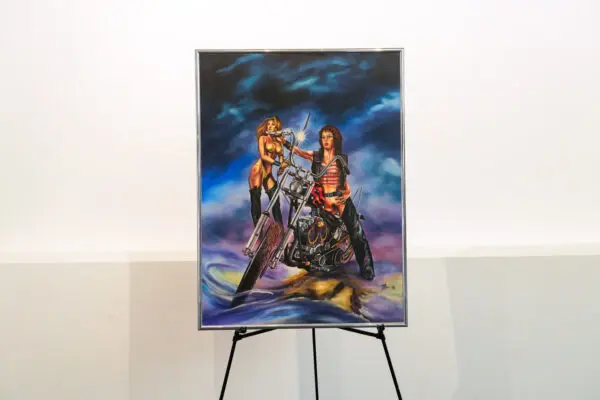 Gerahmter Kunstdruck auf Leinwand