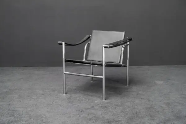 Cassina LC1 Leder Schwarz