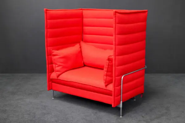 Vitra Alcove Love Seat Hopsak Rot